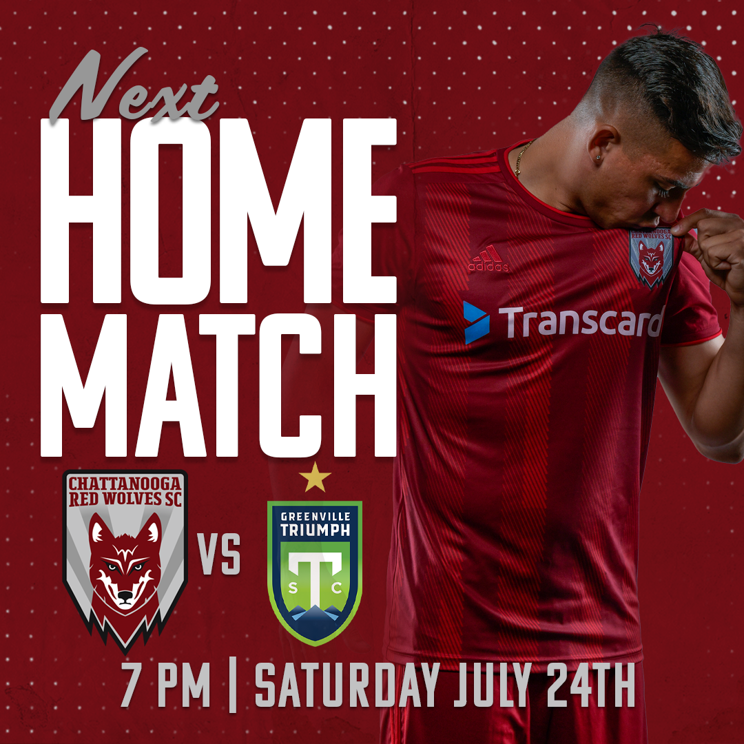 Opsætning flaskehals mave $8 Tickets Chattanooga Red Wolves vs. Greenville Triumph (Ford) |  Chattanooga Red Wolves Soccer Club